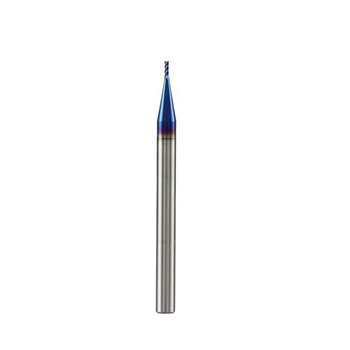 Schaftfräser 1 Stück Wolframstahl-Schaftfräser 4-Flöten-Vertikalfräser CNC-Kopierfräser D1-D20 for Edelstahlfräser(D12.0-30-75-H10-4F) von DURAVIK