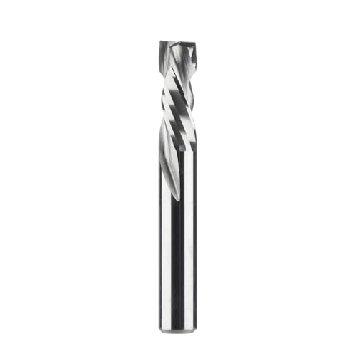 Schaftfräser 5 Stück/Charge Fräser Ober- und Unterschneiden 2-schneidig Spiral-Hartmetallfräser CNC-Fräser Kompressions-Schaftfräser(5pc-SP2FC-D3.1-L17) von DURAVIK