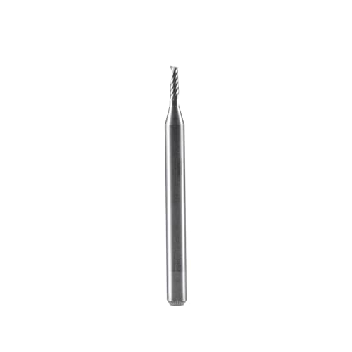 Schaftfräser CNC-Vollhartmetall-Gravurbohrer-Fräser-Set, 3,175 mm, 4 mm, 5 mm, 6 mm Schaftfräser for Gravieren(Single flute-2-9pcs) von DURAVIK