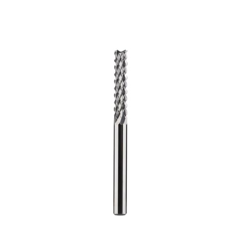 Schaftfräser Vollhartmetall-Mais-Schaftfräser Fräskopf D0.8, 1.0, 1.6, 1.8, 2.4, 3.1 PCB CNC-Schneidfräser(1pc-D8.0-42-D8) von DURAVIK