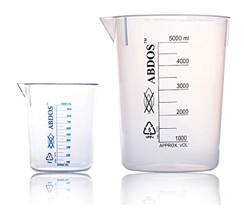 dutscher 224005 Polypropylen becher, 500 ml (6 Stück) von DUTSCHER
