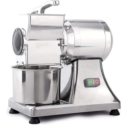 DUXMM Elektrische Käsereibemaschine, Käsereibe, Zerkleinerer, Salatzubereiter, mit Edelstahleimer, für Käse, Butter, Käse, Brot, Kleie, 0,75 PS/550 W, 88 lb/h DUXMM Elektrische Käsereibemaschine, Käsereibe, Zerkleinerer, Salatzubereiter, mit Edelstahleimer, für Käse, Butter, Käse, Brot, Kleie, 0,75 PS/550 W, 88 lb/h von DUXMM