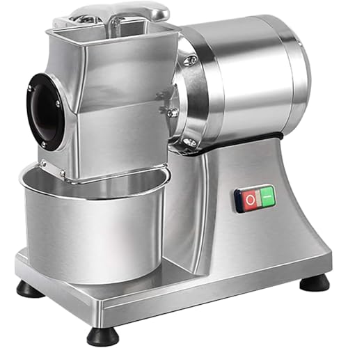 DUXMM Elektrische rotierende Käsereibe, Hochleistungs-Lebensmittelzerkleinerer für den Diner-Bereich, professionelle elektrische Käsereibemaschine, für Käse, Butter, Brot und Kleie DUXMM Elektrische rotierende Käsereibe, Hochleistungs-Lebensmittelzerkleinerer für den Diner-Bereich, professionelle elektrische Käsereibemaschine, für Käse, Butter, Brot und Kleie von DUXMM