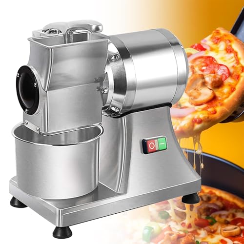 DUXMM Elektrische rotierende Käsereibe, Hochleistungs-Lebensmittelzerkleinerer für den Diner-Bereich, professionelle elektrische Käsereibemaschine, für Käse, Butter, Brot und Kleie DUXMM Elektrische rotierende Käsereibe, Hochleistungs-Lebensmittelzerkleinerer für den Diner-Bereich, professionelle elektrische Käsereibemaschine, für Käse, Butter, Brot und Kleie von DUXMM