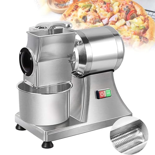 DUXMM Kommerzielle Käsereibe, 550 W Hochleistungs-Lebensmittelzerkleinerer, 40 kg/Stunde Käse-Butter-Brot-Kleie-Zerkleinerer-Reibe, mit Edelstahleimer, für Käse-Butter-Brot-Kleie DUXMM Kommerzielle Käsereibe, 550 W Hochleistungs-Lebensmittelzerkleinerer, 40 kg/Stunde Käse-Butter-Brot-Kleie-Zerkleinerer-Reibe, mit Edelstahleimer, für Käse-Butter-Brot-Kleie von DUXMM