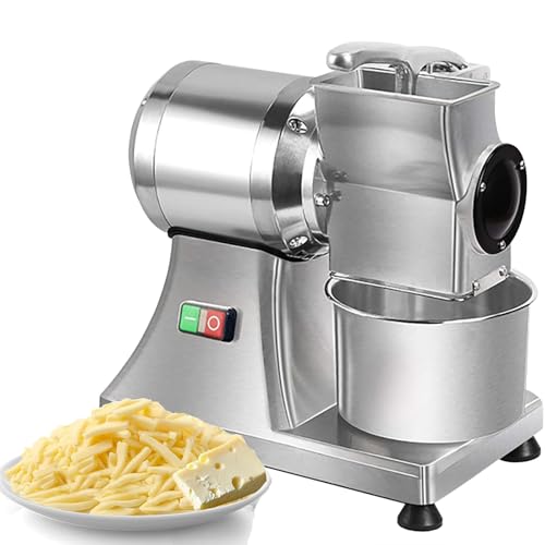 DUXMM Kommerzielle Käsereibe, 550 W Käsezerkleinerer und -Schneider, robuster Zerkleinerungseimer aus Edelstahl, Lebensmittelmühle,Butter, Brot und Kleiezerkleinerer-Reibe DUXMM Kommerzielle Käsereibe, 550 W Käsezerkleinerer und -Schneider, robuster Zerkleinerungseimer aus Edelstahl, Lebensmittelmühle,Butter, Brot und Kleiezerkleinerer-Reibe von DUXMM