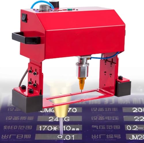 DUXMM Luftbetriebene Metall-/Nadelprägemaschine, pneumatische Nadelprägemaschine, Graviermaschine für Metall-VIN-Codes, für VIN-Codes und Zahlenbuchstaben,TypeX DUXMM Luftbetriebene Metall-/Nadelprägemaschine, pneumatische Nadelprägemaschine, Graviermaschine für Metall-VIN-Codes, für VIN-Codes und Zahlenbuchstaben,TypeX von DUXMM