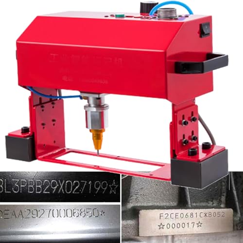 DUXMM Rotationsherstellung von Fahrgestellnummern,VIN-Codenummerngravierer,tragbare pneumatische Nadelpräger-Markierungsmaschine,zur Verwendung mit großen und schweren Metallteilen,TypeX DUXMM Rotationsherstellung von Fahrgestellnummern,VIN-Codenummerngravierer,tragbare pneumatische Nadelpräger-Markierungsmaschine,zur Verwendung mit großen und schweren Metallteilen,TypeX von DUXMM