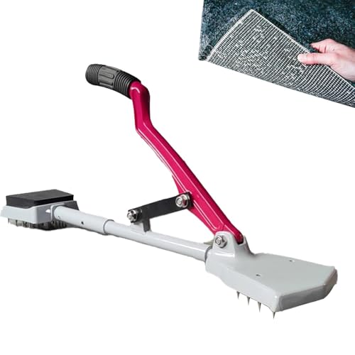 DUXMM Teppich-Kniebank-Installateur, Teppichspanner mit weichem Gummigriff und Klemmen, unverzichtbares Heimwerkerwerkzeug für einfache Bodeninstallation und -Reparatur DUXMM Teppich-Kniebank-Installateur, Teppichspanner mit weichem Gummigriff und Klemmen, unverzichtbares Heimwerkerwerkzeug für einfache Bodeninstallation und -Reparatur von DUXMM