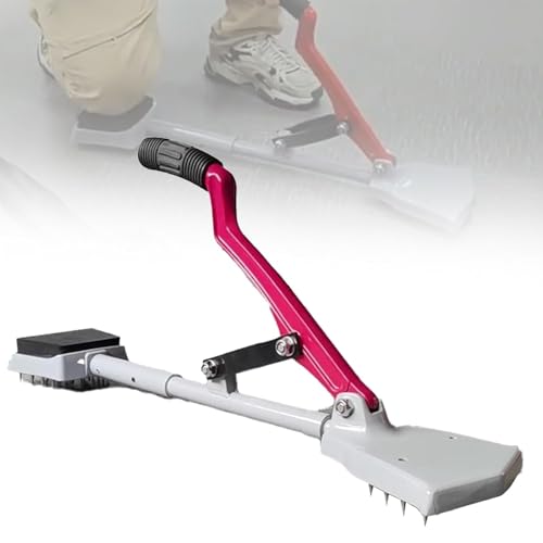 DUXMM Teppichspanner, Teppich-Knieheber-Installateur, mit weichem Gummigriff und Klemmen, 20 Nadeln aus gehärtetem Stahl, zum Positionieren, Halten und Greifen von Teppichen DUXMM Teppichspanner, Teppich-Knieheber-Installateur, mit weichem Gummigriff und Klemmen, 20 Nadeln aus gehärtetem Stahl, zum Positionieren, Halten und Greifen von Teppichen von DUXMM
