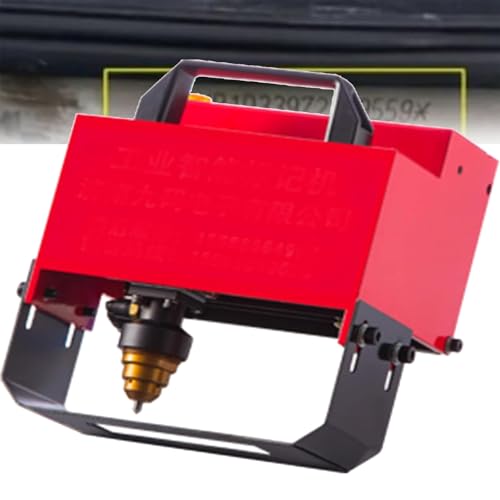 DUXMM Tragbare Nadeldruckmaschine, Handheld-Nadelprägemaschine, Industrie-Rotationsnadelprägemaschine, 0,01–1 mm Tiefe, zum Drucken von Fahrgestellnummern und VIN-Codes,TypeD DUXMM Tragbare Nadeldruckmaschine, Handheld-Nadelprägemaschine, Industrie-Rotationsnadelprägemaschine, 0,01–1 mm Tiefe, zum Drucken von Fahrgestellnummern und VIN-Codes,TypeD von DUXMM