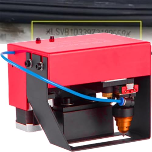 DUXMM Tragbare Nadeldruckmaschine, Handheld-Nadelprägemaschine, Industrie-Rotationsnadelprägemaschine, 0,01–1 mm Tiefe, zum Drucken von Fahrgestellnummern und VIN-Codes,TypeF DUXMM Tragbare Nadeldruckmaschine, Handheld-Nadelprägemaschine, Industrie-Rotationsnadelprägemaschine, 0,01–1 mm Tiefe, zum Drucken von Fahrgestellnummern und VIN-Codes,TypeF von DUXMM