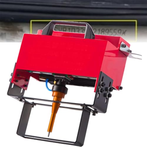 DUXMM Tragbare Nadeldruckmaschine, Handheld-Nadelprägemaschine, Industrie-Rotationsnadelprägemaschine, 0,01–1 mm Tiefe, zum Drucken von Fahrgestellnummern und VIN-Codes,TypeM DUXMM Tragbare Nadeldruckmaschine, Handheld-Nadelprägemaschine, Industrie-Rotationsnadelprägemaschine, 0,01–1 mm Tiefe, zum Drucken von Fahrgestellnummern und VIN-Codes,TypeM von DUXMM