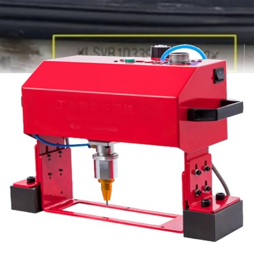DUXMM Tragbare Nadeldruckmaschine, Handheld-Nadelprägemaschine, Industrie-Rotationsnadelprägemaschine, 0,01–1 mm Tiefe, zum Drucken von Fahrgestellnummern und VIN-Codes,TypeX DUXMM Tragbare Nadeldruckmaschine, Handheld-Nadelprägemaschine, Industrie-Rotationsnadelprägemaschine, 0,01–1 mm Tiefe, zum Drucken von Fahrgestellnummern und VIN-Codes,TypeX von DUXMM