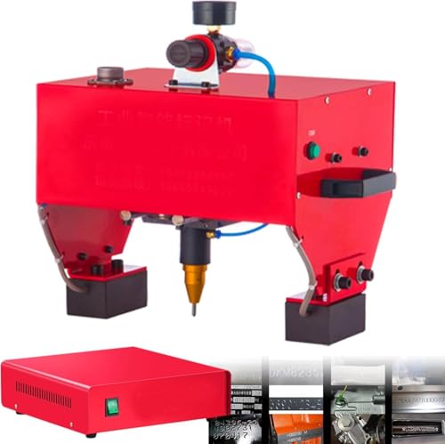 DUXMM Tragbare elektrische Markiermaschine, pneumatische Metall-/Nadelpräge-Markierungsgraviermaschine, industrielle Rotations-Nadelprägemaschine, für Vin-Code-Fahrgestellnummerndrucker,TypeC DUXMM Tragbare elektrische Markiermaschine, pneumatische Metall-/Nadelpräge-Markierungsgraviermaschine, industrielle Rotations-Nadelprägemaschine, für Vin-Code-Fahrgestellnummerndrucker,TypeC von DUXMM