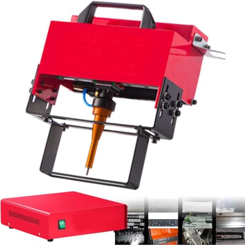 DUXMM Tragbare elektrische Markiermaschine, pneumatische Metall-/Nadelpräge-Markierungsgraviermaschine, industrielle Rotations-Nadelprägemaschine, für Vin-Code-Fahrgestellnummerndrucker,TypeM DUXMM Tragbare elektrische Markiermaschine, pneumatische Metall-/Nadelpräge-Markierungsgraviermaschine, industrielle Rotations-Nadelprägemaschine, für Vin-Code-Fahrgestellnummerndrucker,TypeM von DUXMM