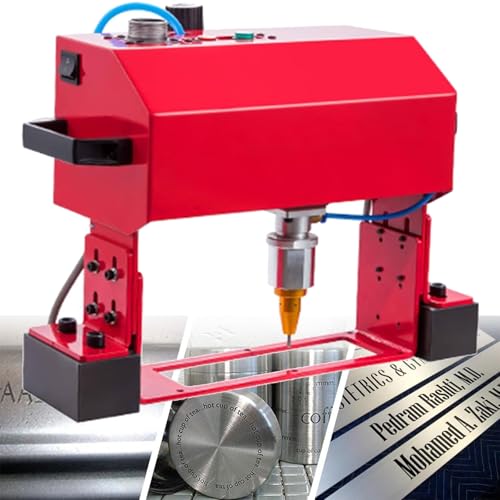 DUXMM Tragbare elektrische Markiermaschine, pneumatische Metall-/Nadelpräge-Markierungsgraviermaschine, industrielle Rotations-Nadelprägemaschine, für Vin-Code-Fahrgestellnummerndrucker,TypeX DUXMM Tragbare elektrische Markiermaschine, pneumatische Metall-/Nadelpräge-Markierungsgraviermaschine, industrielle Rotations-Nadelprägemaschine, für Vin-Code-Fahrgestellnummerndrucker,TypeX von DUXMM
