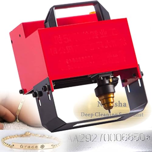 DUXMM Tragbare elektrische Markiermaschine, pneumatische Nadelpräger-Markiermaschine, Graviermaschine für Metallmarkiermaschinen, zum Erstellen von Buchstaben, Seriennummern,TypeD von DUXMM