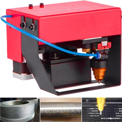 DUXMM Tragbare elektrische Markiermaschine, pneumatische Nadelpräger-Markiermaschine, Graviermaschine für Metallmarkiermaschinen, zum Erstellen von Buchstaben, Seriennummern,TypeF DUXMM Tragbare elektrische Markiermaschine, pneumatische Nadelpräger-Markiermaschine, Graviermaschine für Metallmarkiermaschinen, zum Erstellen von Buchstaben, Seriennummern,TypeF von DUXMM