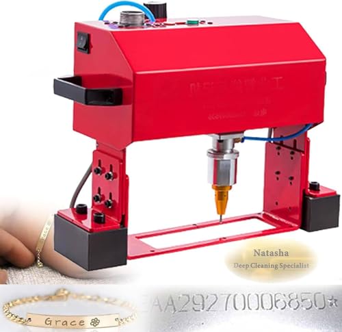 DUXMM Tragbare elektrische Markiermaschine, pneumatische Nadelpräger-Markiermaschine, Graviermaschine für Metallmarkiermaschinen, zum Erstellen von Buchstaben, Seriennummern,TypeX DUXMM Tragbare elektrische Markiermaschine, pneumatische Nadelpräger-Markiermaschine, Graviermaschine für Metallmarkiermaschinen, zum Erstellen von Buchstaben, Seriennummern,TypeX von DUXMM