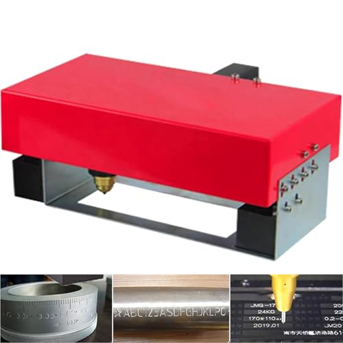DUXMM Tragbare elektrische Markiermaschine, pneumatische Nadelpräger-Markiermaschine, Graviermaschine für Metallmarkiermaschinen, zum Erstellen von Buchstaben, Seriennummern,Types DUXMM Tragbare elektrische Markiermaschine, pneumatische Nadelpräger-Markiermaschine, Graviermaschine für Metallmarkiermaschinen, zum Erstellen von Buchstaben, Seriennummern,Types von DUXMM