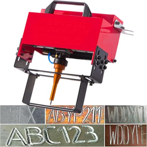 Tragbare pneumatische Markiermaschine, mobile pneumatische Metallprägemaschine, pneumatischer Gravur-Namensschild-Markierungsgravierer, 0,01–1 mm Tiefe, für Fahrgestellnummern mit VIN-Code,TypeM Tragbare pneumatische Markiermaschine, mobile pneumatische Metallprägemaschine, pneumatischer Gravur-Namensschild-Markierungsgravierer, 0,01–1 mm Tiefe, für Fahrgestellnummern mit VIN-Code,TypeM von DUXMM