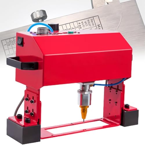 Tragbare pneumatische Markiermaschine, mobile pneumatische Metallprägemaschine, pneumatischer Gravur-Namensschild-Markierungsgravierer, 0,01–1 mm Tiefe, für Fahrgestellnummern mit VIN-Code,TypeX Tragbare pneumatische Markiermaschine, mobile pneumatische Metallprägemaschine, pneumatischer Gravur-Namensschild-Markierungsgravierer, 0,01–1 mm Tiefe, für Fahrgestellnummern mit VIN-Code,TypeX von DUXMM