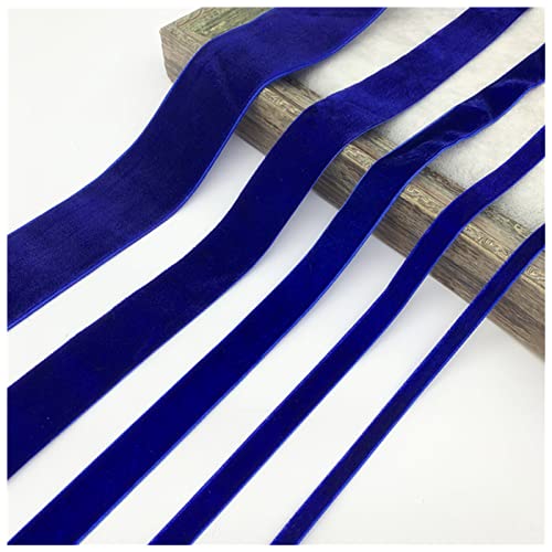 Loom Bänder 6mm 10mm 15mm 20mm 25mm 38mm Samtband for handgemachtes Geschenk Bouquet Wrapping Supplies Home Party Dekorationen Weihnachtsbänder Bänder Weihnachten (Color : 7, Size : 20MM 5yards) von DUnLap