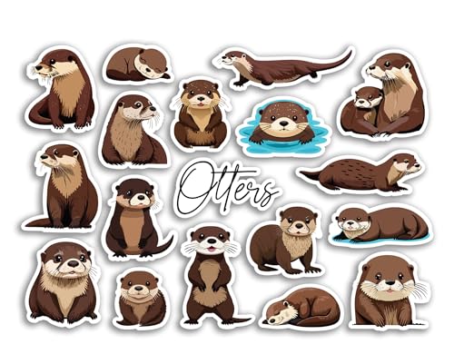 A5-Aufkleberbogen, Otter-Vinyl-Aufkleber, Motiv: Meer, Cartoon, Kawaii, Tiere, Scrapbooking, Reiseetikett, Freund, Mädchen, Jungen, ästhetisch, #81511 A5-Aufkleberbogen, Otter-Vinyl-Aufkleber, Motiv: Meer, Cartoon, Kawaii, Tiere, Scrapbooking, Reiseetikett, Freund, Mädchen, Jungen, ästhetisch, #81511 von DV DESIGN