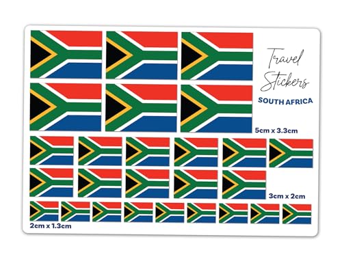 A5-Aufkleberbogen, Südafrika-Flagge, Vinyl-Aufkleber, Flaggen, Reisen, Urlaub, Welt, Geographie, Schule, Etiketten, Scrapbooking, 5 cm, 3 cm, 2 cm, #81458 A5-Aufkleberbogen, Südafrika-Flagge, Vinyl-Aufkleber, Flaggen, Reisen, Urlaub, Welt, Geographie, Schule, Etiketten, Scrapbooking, 5 cm, 3 cm, 2 cm, #81458 von DV DESIGN