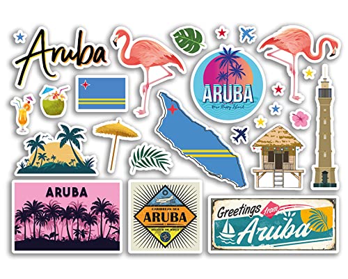A5 Aufkleberbogen Aruba Sehenswürdigkeiten Vinyl Aufkleber – Karibikinsel Sommer Kunst Karte Stempel Stadt Reise Urlaub Kultur Ästhetisch #79586 A5 Aufkleberbogen Aruba Sehenswürdigkeiten Vinyl Aufkleber – Karibikinsel Sommer Kunst Karte Stempel Stadt Reise Urlaub Kultur Ästhetisch #79586 von DV DESIGN
