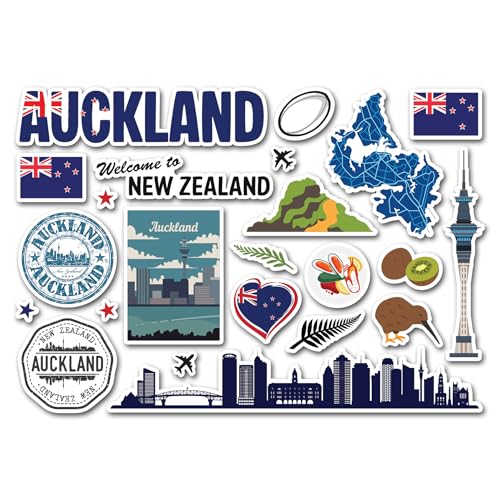 A5 Aufkleberbogen Auckland Wahrzeichen Vinyl Aufkleber – Neuseeland Karte Geographie Flagge Reise Urlaub Land Stadt Ästhetisches Scrapbook #83297 A5 Aufkleberbogen Auckland Wahrzeichen Vinyl Aufkleber – Neuseeland Karte Geographie Flagge Reise Urlaub Land Stadt Ästhetisches Scrapbook #83297 von DV DESIGN