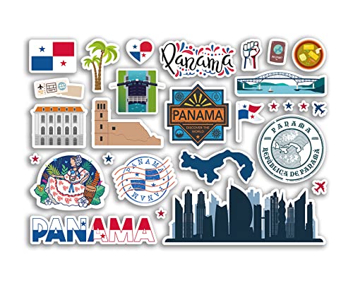 A5 Aufkleberbogen Panama Sehenswürdigkeiten Vinyl Aufkleber – Stadtkanal Strand Flughafen Briefmarken Skyline Flagge Reise Urlaub Stadt Reise Gepäck #80180 A5 Aufkleberbogen Panama Sehenswürdigkeiten Vinyl Aufkleber – Stadtkanal Strand Flughafen Briefmarken Skyline Flagge Reise Urlaub Stadt Reise Gepäck #80180 von DV DESIGN