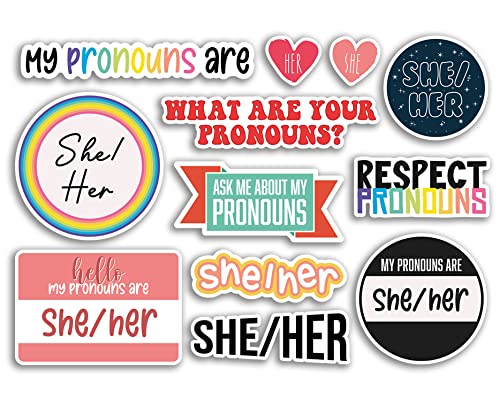 A5 Aufkleberbogen "She/Her Pronouns" Vinyl-Aufkleber – She Her Pride Gender Identify LGBTQ Respect Ask Me Label Friend Pro-Noun Scrapbook #79125 A5 Aufkleberbogen "She/Her Pronouns" Vinyl-Aufkleber – She Her Pride Gender Identify LGBTQ Respect Ask Me Label Friend Pro-Noun Scrapbook #79125 von DV DESIGN