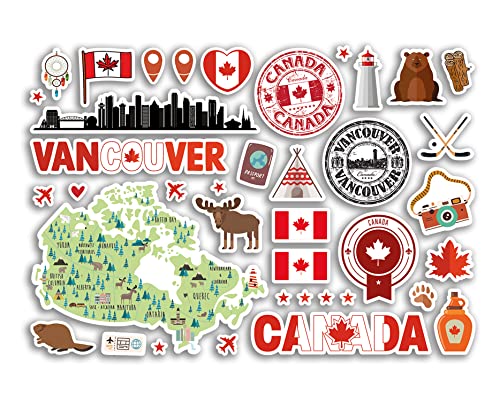 A5 Stickerbogen Vancouver Sehenswürdigkeiten Vinyl Aufkleber – Kanada Kanada Kanada Briefmarken Skyline Flagge Reise Urlaub Karte Stadt Scrapbook Ästhetisch #80499 A5 Stickerbogen Vancouver Sehenswürdigkeiten Vinyl Aufkleber – Kanada Kanada Kanada Briefmarken Skyline Flagge Reise Urlaub Karte Stadt Scrapbook Ästhetisch #80499 von DV DESIGN