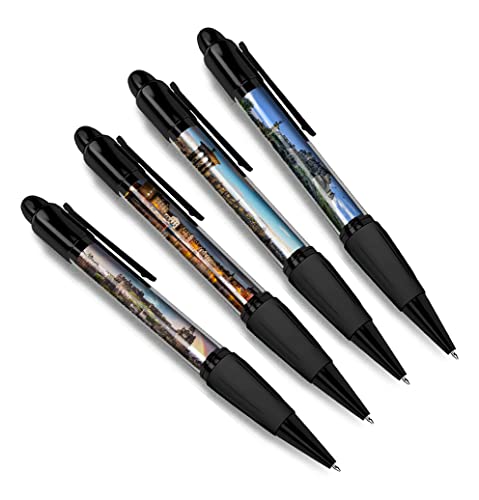 DV DESIGN Edinburgh Kugelschreiber-Set, 4 Stück, Schwarz, Schottland, Schottische Stadt, Europa, Urlaub, Reisen, Freunde, Jungen, Mädchen, Herren, Damen, Thema Pen #79488 DV DESIGN Edinburgh Kugelschreiber-Set, 4 Stück, Schwarz, Schottland, Schottische Stadt, Europa, Urlaub, Reisen, Freunde, Jungen, Mädchen, Herren, Damen, Thema Pen #79488 von DV DESIGN
