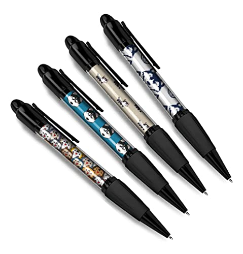DV DESIGN Husky Kugelschreiber-Set, 4 Stück, für Welpen, Tiere, Haustiere, sibirisches Alaska-Muster, Hunde, Freunde, Jungen, Mädchen, Herren, Frauen, Themenstift, #79367 DV DESIGN Husky Kugelschreiber-Set, 4 Stück, für Welpen, Tiere, Haustiere, sibirisches Alaska-Muster, Hunde, Freunde, Jungen, Mädchen, Herren, Frauen, Themenstift, #79367 von DV DESIGN
