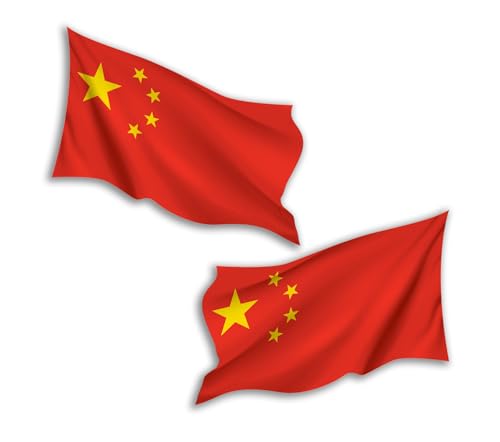 Vinyl-Aufkleber #81770, winkende China-Flagge, 2 x 15 cm, chinesische Reise, Abenteuer, Welt, Landort, Aufkleber, Scrapbook, Gepäck, Aufkleber Vinyl-Aufkleber #81770, winkende China-Flagge, 2 x 15 cm, chinesische Reise, Abenteuer, Welt, Landort, Aufkleber, Scrapbook, Gepäck, Aufkleber von DV DESIGN