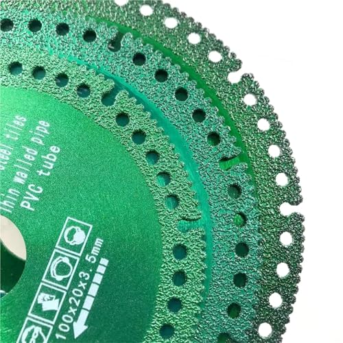 115/125mm Gelötete Diamantsägeblatt Trennscheibe 22,23mm Stahl Metall Stein Gusseisen Stahlbewehrung Aluminium(115x22.23mm) von DVFMR