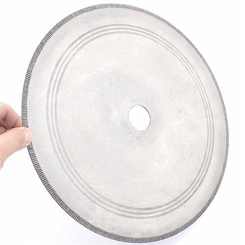 12 Zoll Zoll 300 mm Diamant-Lapidarium-Sägeblatt, gekerbter Rand, Dicke 1,5 mm, Schmuckwerkzeuge for Steinschneiden, Edelstein, Felsplatte, Jaspis(25.4mm) von DVFMR