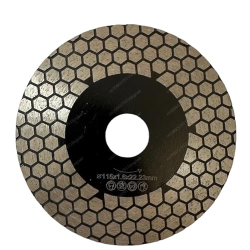 D115mm/125mm Diamantklinge Diamanttrennscheibe Keramikfliesen Porzellan Marmor Kreissägeblatt for Schneiden Schleifstein(125 mm) von DVFMR