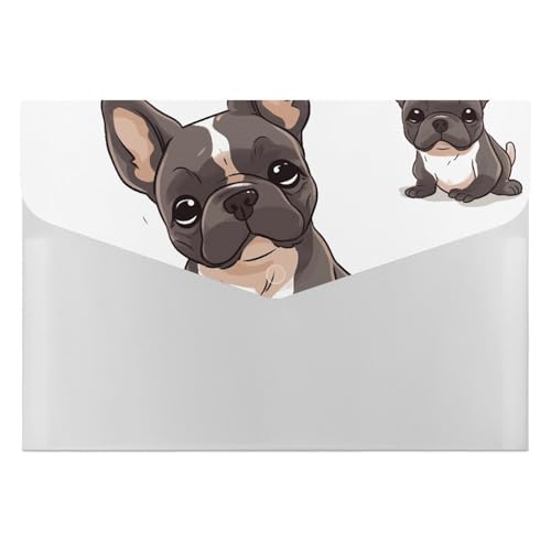 Aktenordner mit französischer Bulldogge, langlebig, mit 6 Fächern, Ordner für Aktenschrank, Büro, Lebenslauf-Portfolio Aktenordner mit französischer Bulldogge, langlebig, mit 6 Fächern, Ordner für Aktenschrank, Büro, Lebenslauf-Portfolio von DWTJKMS