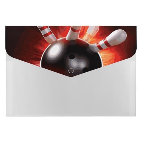 Bowlingball-Aktenordner, Organizer, langlebig, mit 6 Fächern, Ordner für Aktenschrank, Büro, Lebenslauf-Portfolio Bowlingball-Aktenordner, Organizer, langlebig, mit 6 Fächern, Ordner für Aktenschrank, Büro, Lebenslauf-Portfolio von DWTJKMS