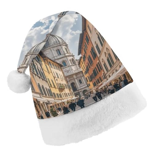 DWTJKMS Weihnachtsmütze, Weihnachtsfeier, Geschenk, Hüte, Weihnachten, Urlaub, Uni, italienische Architektur, Weihnachtsmütze, Partyhut DWTJKMS Weihnachtsmütze, Weihnachtsfeier, Geschenk, Hüte, Weihnachten, Urlaub, Uni, italienische Architektur, Weihnachtsmütze, Partyhut von DWTJKMS