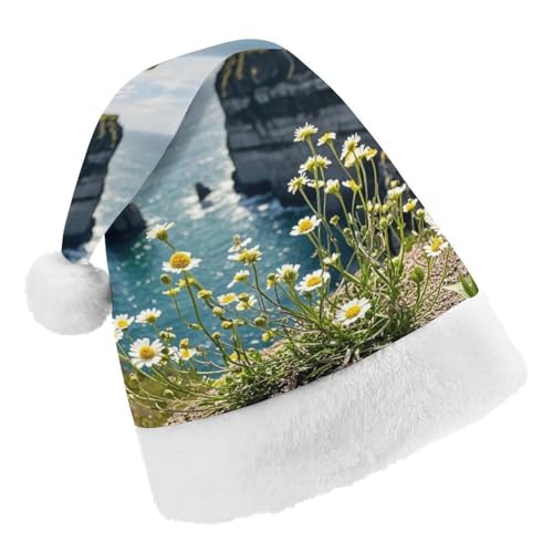 DWTJKMS Weihnachtsmütze, Weihnachtsmannmütze, Geschenk, Hüte, Weihnachten, Urlaub, Uni, Sandblume, Pflanze, Weihnachtsmütze, Partyhut DWTJKMS Weihnachtsmütze, Weihnachtsmannmütze, Geschenk, Hüte, Weihnachten, Urlaub, Uni, Sandblume, Pflanze, Weihnachtsmütze, Partyhut von DWTJKMS