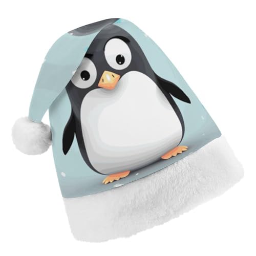 DWTJKMS Weihnachtsmütze, Weihnachtsmannmütze, Geschenk, Hüte, Weihnachten, Urlaub, Uni, niedlicher Pinguin, Weihnachtsmütze, Partyhut DWTJKMS Weihnachtsmütze, Weihnachtsmannmütze, Geschenk, Hüte, Weihnachten, Urlaub, Uni, niedlicher Pinguin, Weihnachtsmütze, Partyhut von DWTJKMS