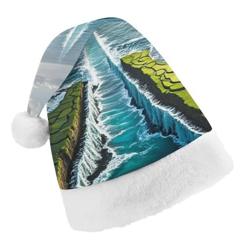 DWTJKMS Weihnachtsmütze, Weihnachtsmannmütze, Geschenk für Weihnachten, Urlaub, Uni, wunderbare Trennung von Wasser, Weihnachtsmütze, Partyhut DWTJKMS Weihnachtsmütze, Weihnachtsmannmütze, Geschenk für Weihnachten, Urlaub, Uni, wunderbare Trennung von Wasser, Weihnachtsmütze, Partyhut von DWTJKMS