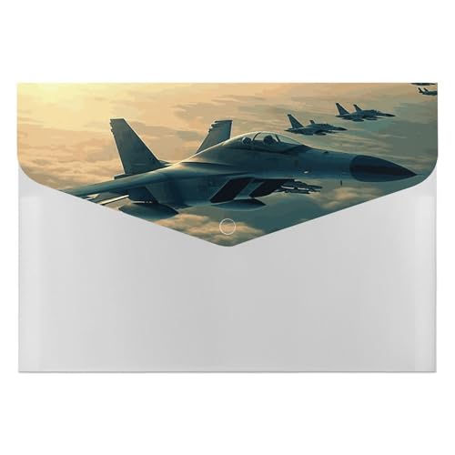 Dokumentenmappen, Flugzeug-Jets, langlebig, mit 6 Fächern, Ordner für Aktenschrank, Büro, Lebenslauf-Portfolio Dokumentenmappen, Flugzeug-Jets, langlebig, mit 6 Fächern, Ordner für Aktenschrank, Büro, Lebenslauf-Portfolio von DWTJKMS