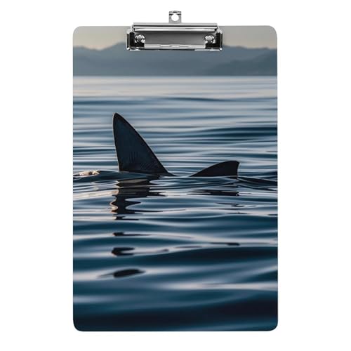 Haifischflossen-Wasser-Klemmbrett, Acryl, niedlich, modisch, dekorativ, 31,8 x 21,6 cm, Standard-A4-Größe, Acryl-Clip für Klassenzimmer, Lehrer, Bürobedarf Haifischflossen-Wasser-Klemmbrett, Acryl, niedlich, modisch, dekorativ, 31,8 x 21,6 cm, Standard-A4-Größe, Acryl-Clip für Klassenzimmer, Lehrer, Bürobedarf von DWTJKMS