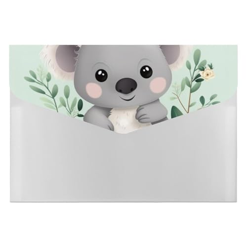 Koala Aktenordner, Organizer, langlebig, mit 6 Fächern, Ordner für Aktenschrank, Büro, Lebenslauf-Portfolio Koala Aktenordner, Organizer, langlebig, mit 6 Fächern, Ordner für Aktenschrank, Büro, Lebenslauf-Portfolio von DWTJKMS